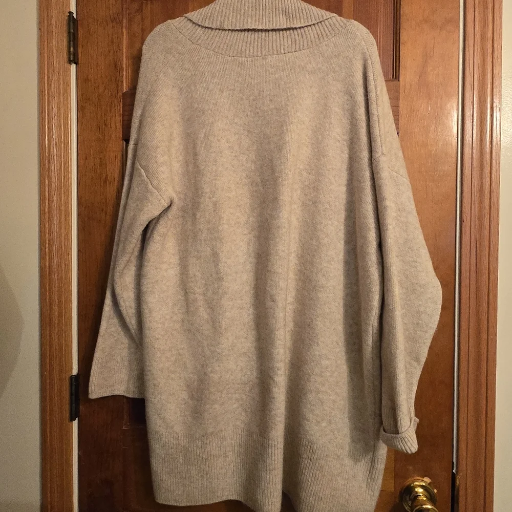 Time and Tru Thick Long Sleeve Cardigan - Picture 3 of 3